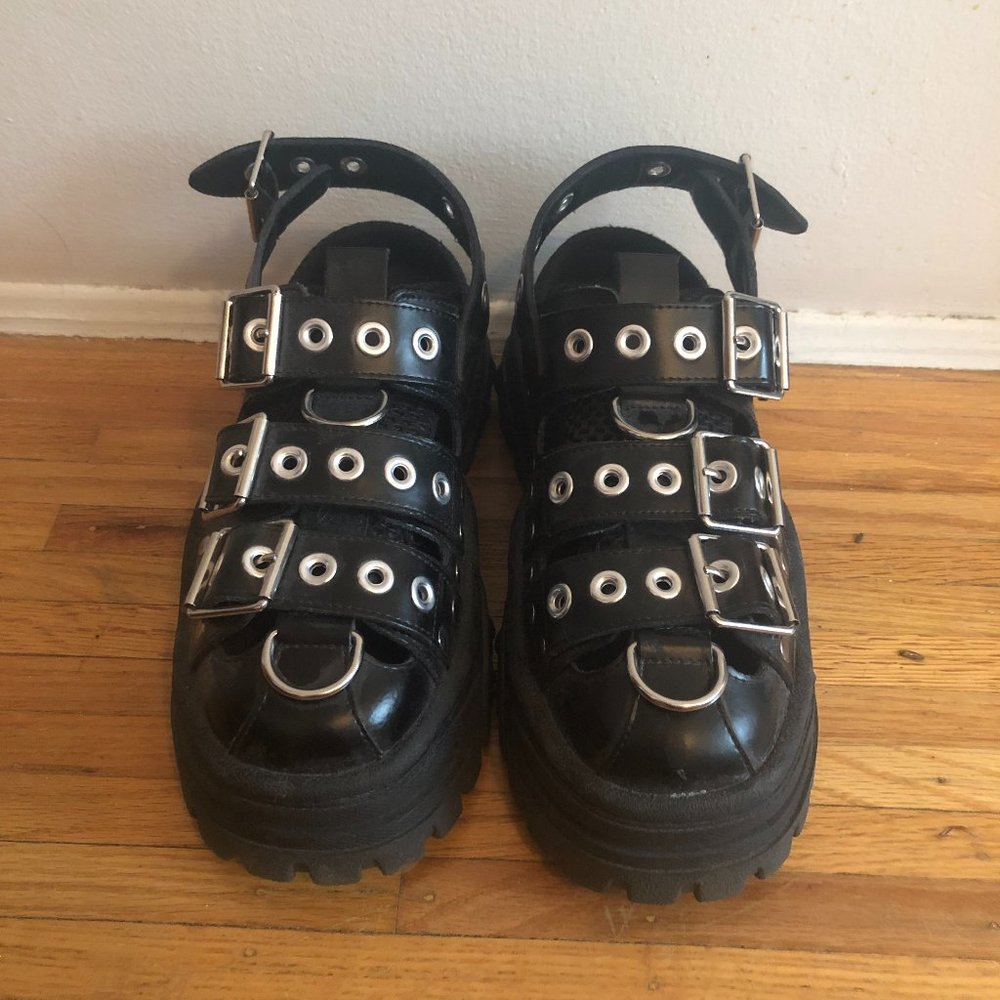 Black Platform Eytys Sandals- OUT OF STOCK EVERYWHERE